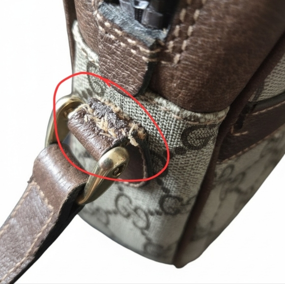 ⛔️SOLD⛔️Gucci Accessory Collection Camera Bag GG Supreme Monogram W/COA - Picture 16 of 17